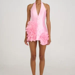 Eliya The Label Belinda Dress - Baby Pink - Size Small